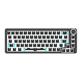 Lk67 65% Rgb Modular Diy Mechanical Keyboard, 67 Keys Hot Swappable 3Pin/5Pin