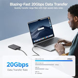 Cable Matters 10Gbps USB C to USB C Monitor Cable 3 ft / 0.9m with 4K 120Hz &