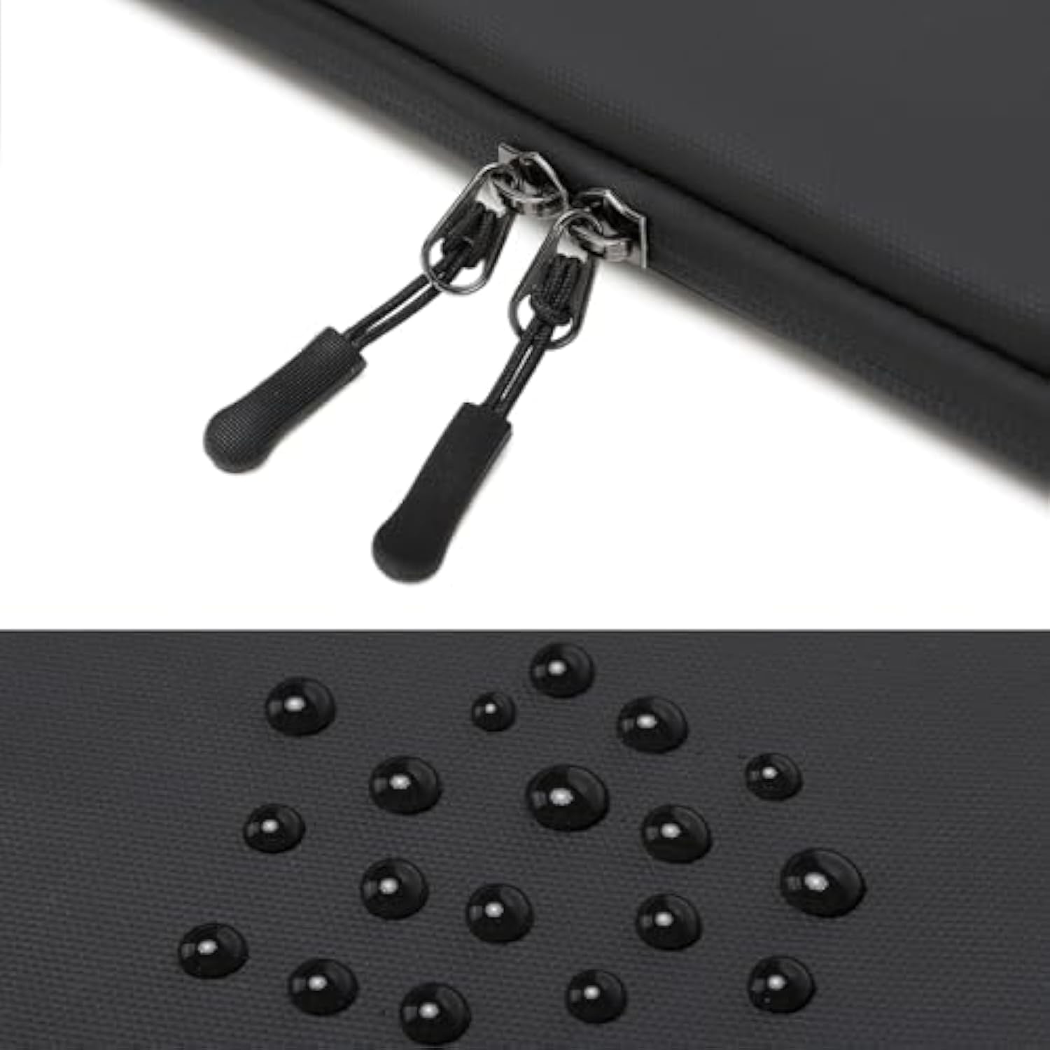 MOSISO Laptop Sleeve 13-14 inch, 13.3 inch Carrying Bag Compatible with MacBook Air/Pro 13/14, HP, Dell, Lenovo, Acer, Portable Slim Cover Travel Computer Bag with Front Left Vertical Pocket, Black