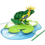 3D Pop-Up Frog Prince Greeting Card – Handmade Fairy Tale Card For Birthday, Anniversary, Valentine’S Day, Engagement & Special Occasions A24