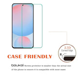 (4 Pack) Compatible For Samsung Galaxy S24 Fe 5G / Galaxy S24 Fe [Fe Model Only] Screen Protector Tempered Glass,Touch Sensitive, 9H Hardness