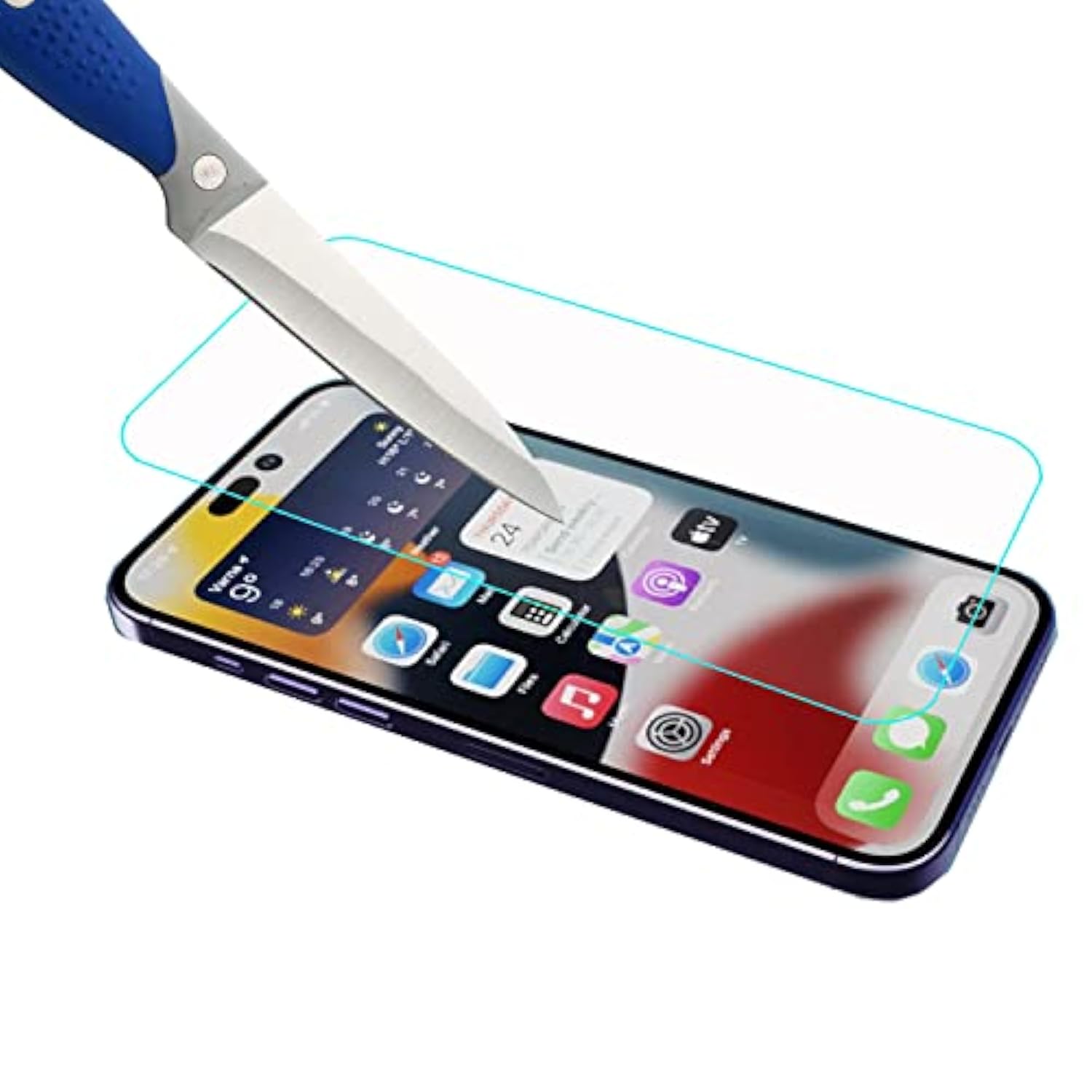 [3-Pack] Screen Protector For Iphone 14 Pro Max 6.7 Inch [Tempered Glass] [Japan Glass With 9H Hardness] Screen Protector With Replacement