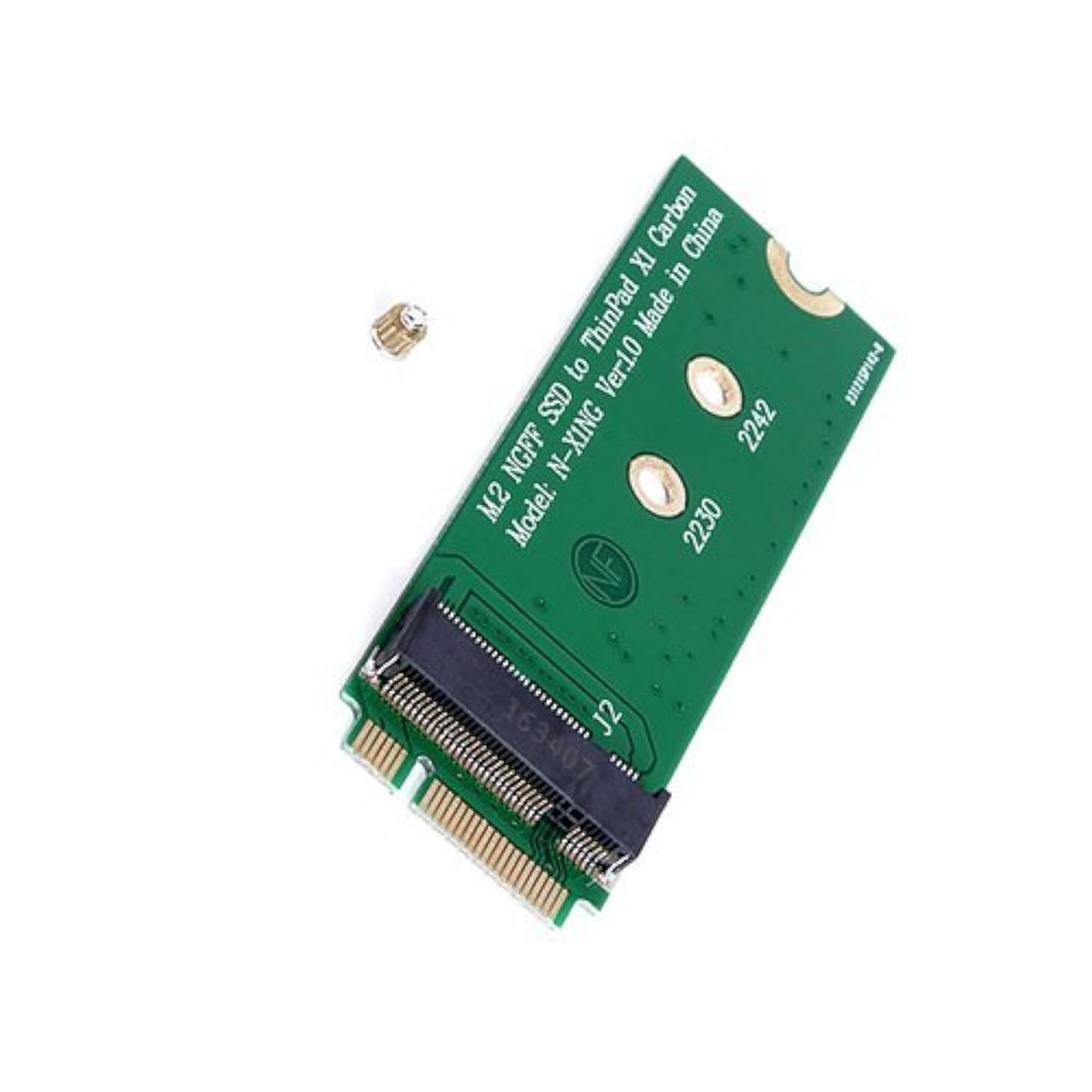 M.2 Ngff Sata Ssd To 2013 X1 Carbon Ultrabook Adapter Converter Card, Ssd Repl