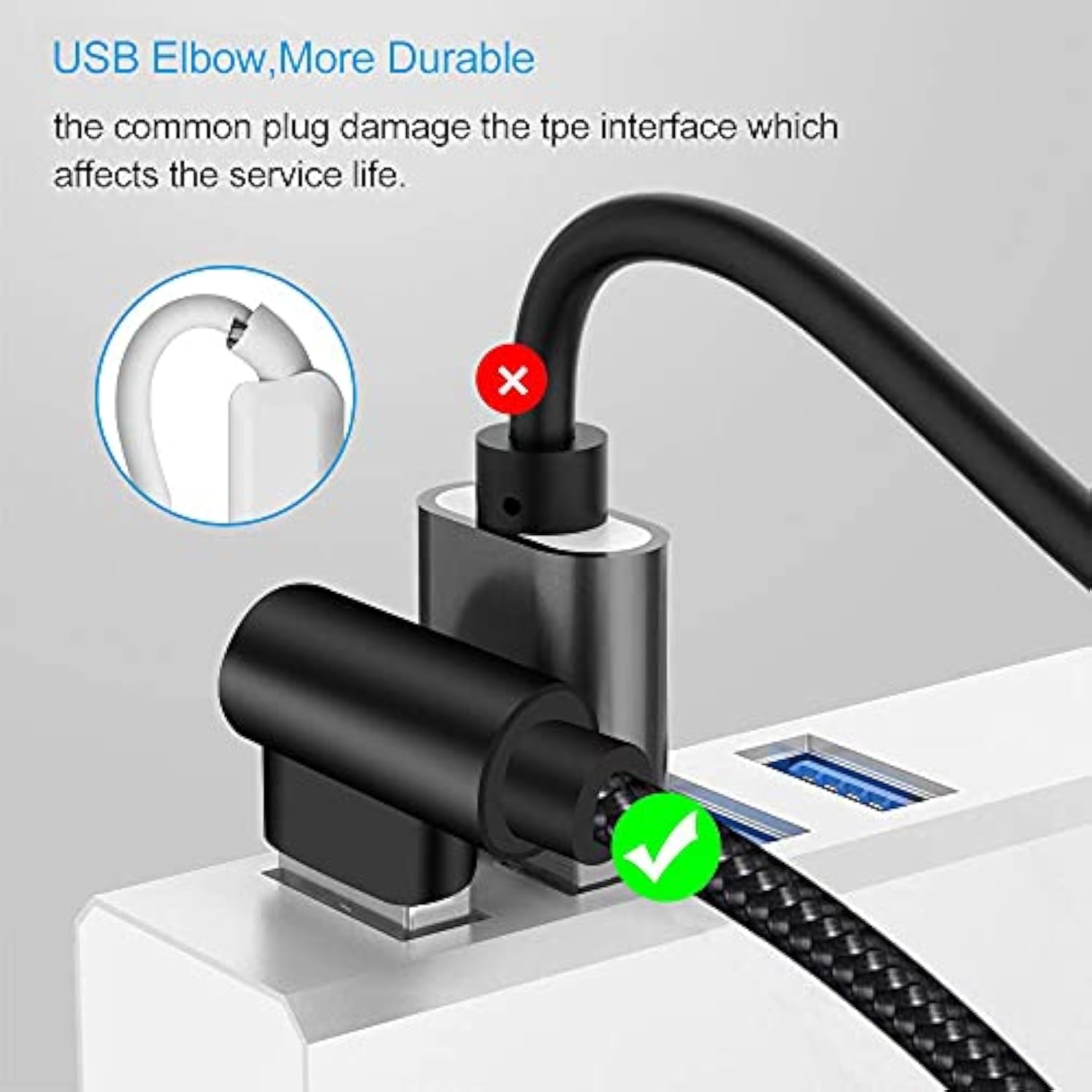 Iphone Charger 3 Feet Mfi Certified 3 Pack 90 Degree Nylon Braided Lightning Cable Right Angle Charging Cord For Iphone14 13 12 11 Pro X Xs Xr 8 Plus 7 6 5 And More (Black, 3 Ft)