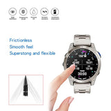 [ 3Pcs Compatible For Garmin D2 Mach 1 Screen Protector, Pet Premium Real Hd Protective Film Compatible For D2 Mach 1 Watch
