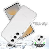 Clear Protective Case and Screen Protector for Samsung Galaxy S25 Plus 5G