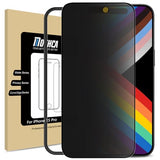 Matte Privacy Screen Protector for iPhone 15 Pro [6.1 inch] with Easy Installation Tool, Anti Spy Anti Glare Full Coverage Tempered Glass Film,