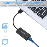 Usb 2.0 To Ethernet Adapter [2-Pack] Usb To Rj45 Adapter Supporting 10/100 Mbp