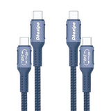 Usb 4 For Thunderbolt 4 Cable 4Ft [2 Pack], 40 Gbps Data Transfer With 240W And 4K@144Hz 5K@ 60Hz Or 8K@30Hz,Compatible With Thunderbolt 4/3 Cable And Usb C,Fit For Laptop,Docking,Monitor.