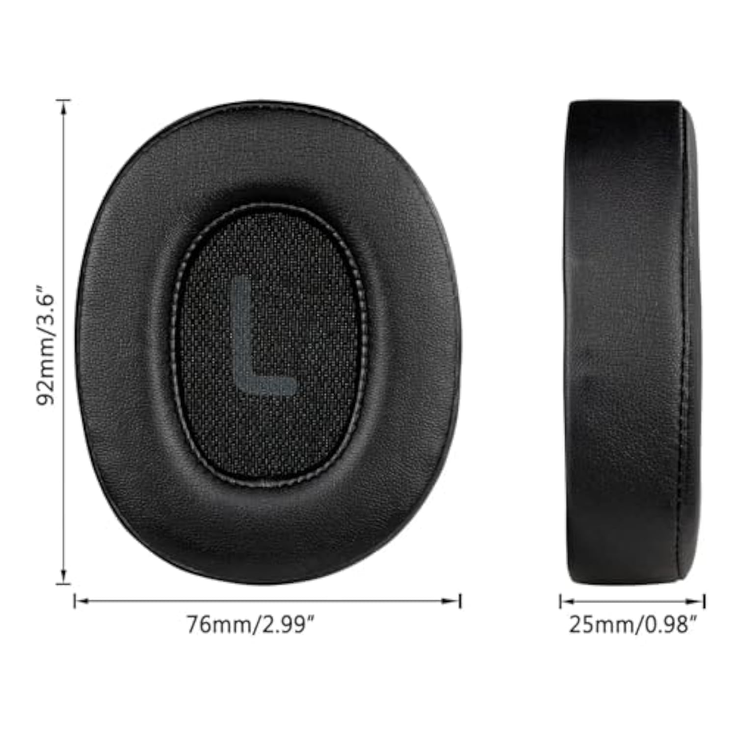 710BT Earpads for JBL Tune 720BT 700BT T750BTNC T760NC Headphone Replacement Ear Cushion Pads with Protein Leather & Memory Foam for Tune T710 T720 Ear Cover Earmuff