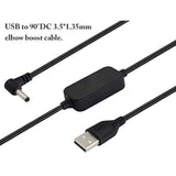Usb 2.0 Male To 90° Dc 3.5 * 1.35Mm Male 5V Elbow Boost Line,Usb To Type H Bar