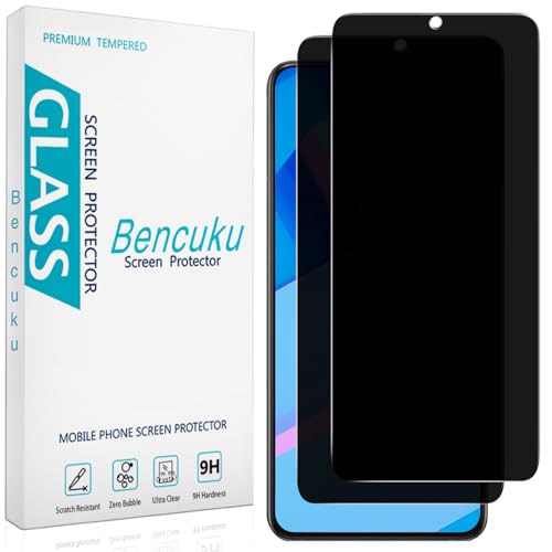 (2 Pack) Privacy Screen Protector for  Galaxy S22 Plus Anti Spy Tempered Glass, Support Fingerprint Unlock, Anti Scratch, Bubble Free