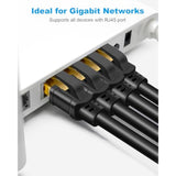 Cat 8 Ethernet Cable, 3Ft High Speed 40Gbps 2000Mhz Indoor & Outdoor Network I