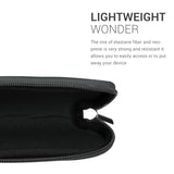 kwmobile Neoprene Case Compatible with Logitech Pebble Mouse 2 M350s / M350 - Case for Mouse Soft Pouch Carry Bag - Dark Grey