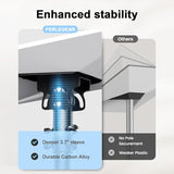 Starlink Gen 3 Mount, Starlink Pole Mount, Starlink Mounting Kit for Starlink Standard 4/4X/V3,fits masts from 1.1-2.1in (28-54mm).Starlink gen 3