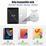 10.2 Inch Ipad 9Th Generation Case With [ Glass Screen Protector ] 2021/ Ipad