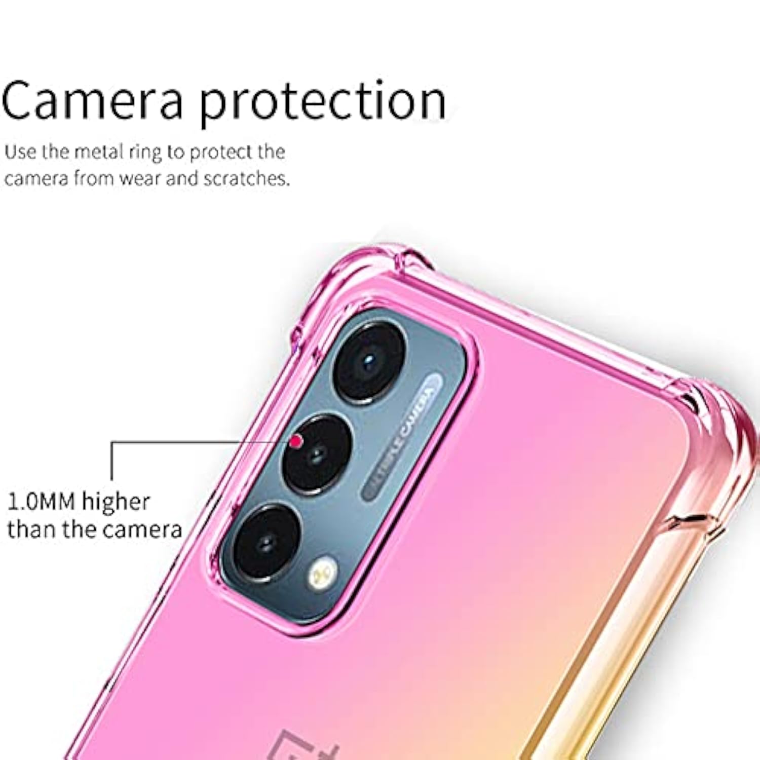 Oneplus Nord N200 5G Case with 2pcs Screen Protector