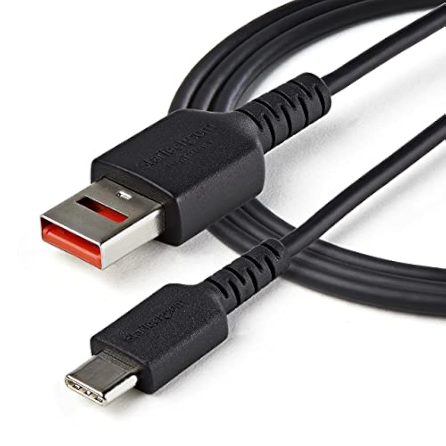 StarTech.com 3ft (1m) Secure Charging Cable USB-A to USB-C Data Blocker Charge-Only Cable No-Data Power-Only Charger Cable for Phone/Tablet Data Blocking USB Protector Adapter Cable (USBSCHAC1M)