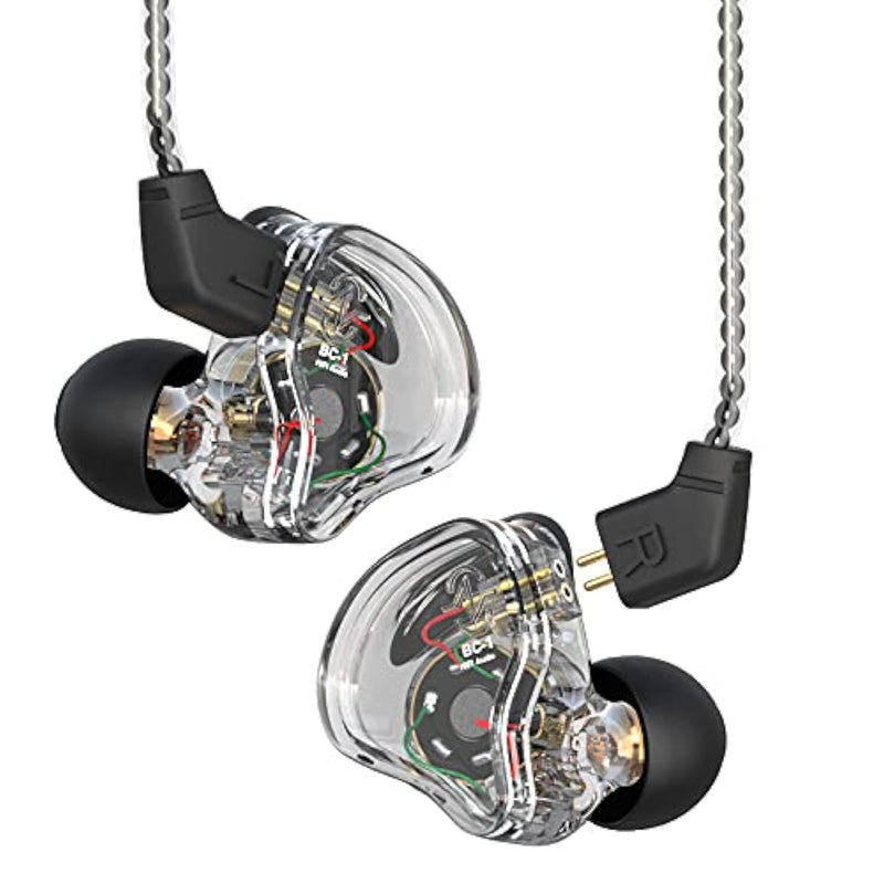 Keephifi Melody In Ear Monitor Headphones,1Dd+1Ba Hybrid Hifi Deep Bass In Ear