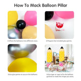 150 Pcs Back To School Balloons Yellow Black Pink Apricot Silver Latex Balloons Diy Pencil Balloon Kit For First Day Of School Kindergarten Preschool Graduation Party Decor Supplies