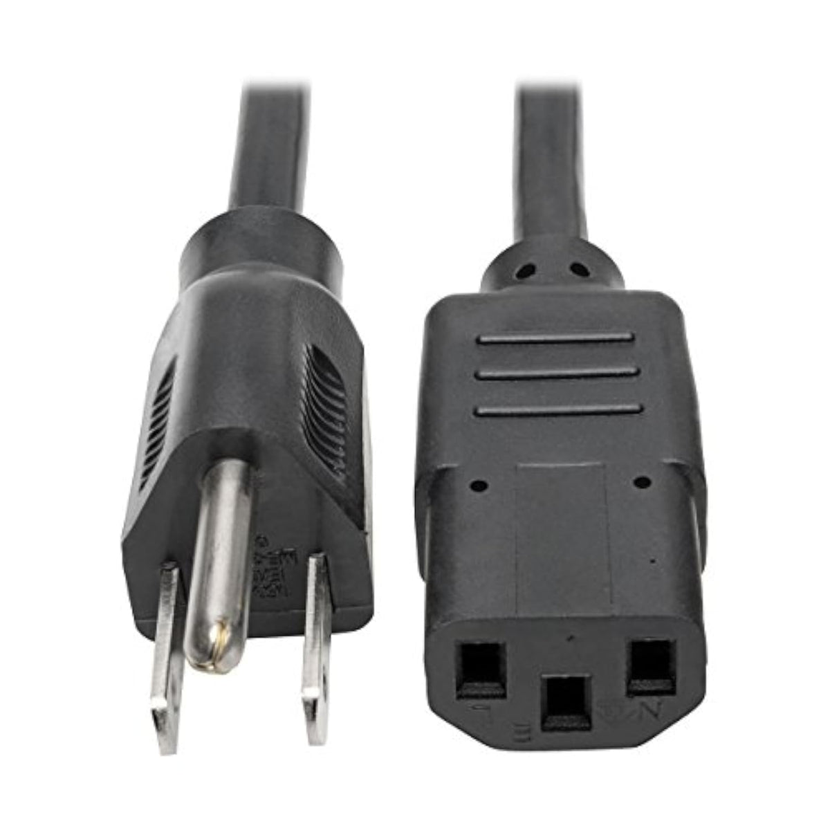 Tripp Lite Computer Power Cord, 13A, 16AWG (NEMA 5-15P to IEC-320-C13) 8-ft.(P006-008-13A)