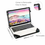 Protective Case Cover Compatible With Lenovo Thinkpad E16 Gen 1, Gen 2 Amd 16 Inch Laptop Notebook Sleeve Pu Leather Stand Hard Case Skin Pouch