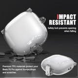 Clear Protective Case for Beats Fit Pro with Safety Lock