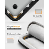 Inateck Shockproof Water-Resistant Laptop Bag with Accessory Bag, Compatible with 13-inch MacBook Air/Pro M4 M3 M2 M1 2016-2025, 13-inch iPad Pro/Air M4 M2 2024, Black