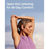 OpenRun Pro Bone Conduction Sport Headphones, Sweatproof, Mic, Black