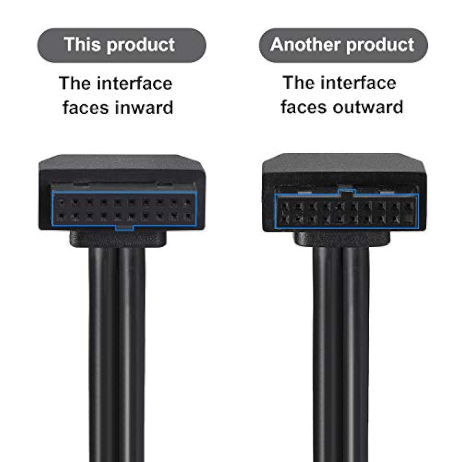 Sata Usb Extension Cable Usb 3.0 Motherboard Front 19Pin Male To Female Extens