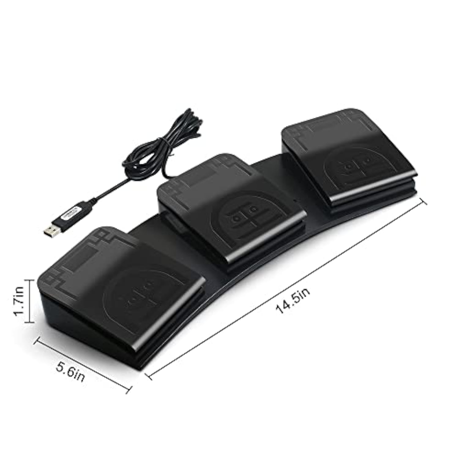 Foot Pedal Pc Usb Triple Foot Switch Programmable Computer Keyboard Shortcut K