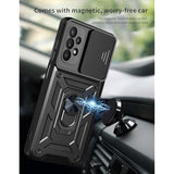 For Samsung Galaxy A32 5G Case: Phone Case With Screen Protector For Samsung Galaxy A32 5G - Black