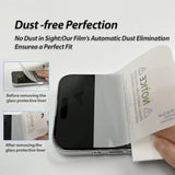 Whitestone Dome Uv Gen Film [Glass-Like Film] Screen Protector For Iphone 15 Pro Max With Uv Lamp [2Pack]