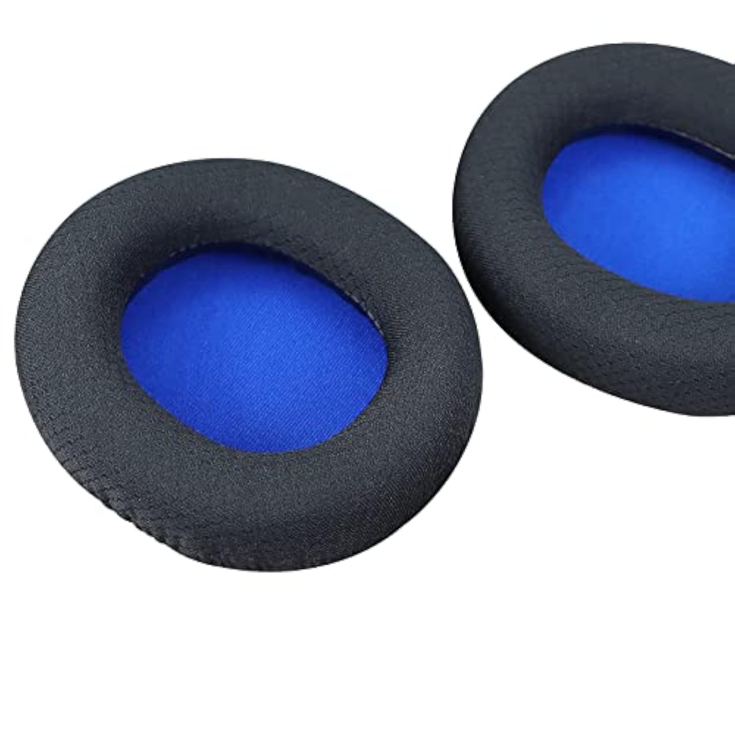 Arctis 3/5/7 Mesh Ear Pads Cushion, Replacement Fabric Earpads Blue Lining For Steel Series Arctis 3 Arctis 5 Arctis 7/7P Arctis 9 Arctis 1 Arctis Pro Prime Wireless Headsets