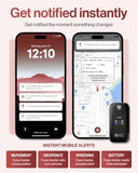 Mini 4G - 4G Lte Rechargeable Mini Gps Tracker, Car, Van, Motorbike Etc. 34-205 Countries, Real Time Tracking And Notifications, 7 Day Free Trial - Sim Included, 12 Month