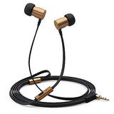 Metal Wired Earbuds With Microphone, In-Ear Headphones With Remote Control For Computer, Laptop & Phone - 3.5Mm Aux Jack
