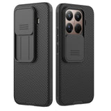 Xiaomi Mi 15T Pro Phone Case Cover, Slim Protective Case with Camera Protector, Hard PC and TPU Ultra Thin Anti-Scratch Phone Case for Xiaomi 15T Pro 5G (Black, 15T Pro)