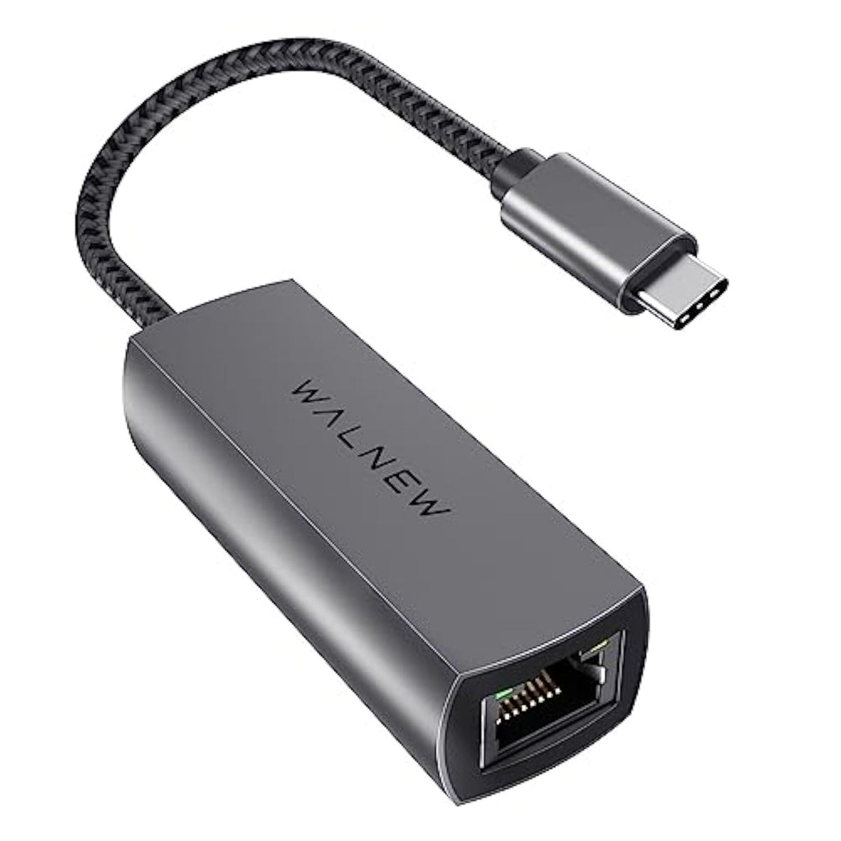 Usb-C 2.5Gb Ethernet Adapter, Usbc To Rj45 Lan Connector,2.5 Gigabit Network C