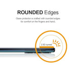 (3 Pack) Designed For Motorola Edge (2022) Tempered Glass Screen Protector, Anti Scratch, Bubble Free