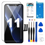 iPhone 11 6.1 Inch LCD Screen Replacement with Tools and Protector