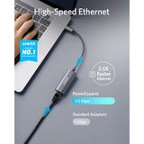Anker USB C to 2.5 Gbps Ethernet Adapter, PowerExpand USB C to Gigabit Etherne