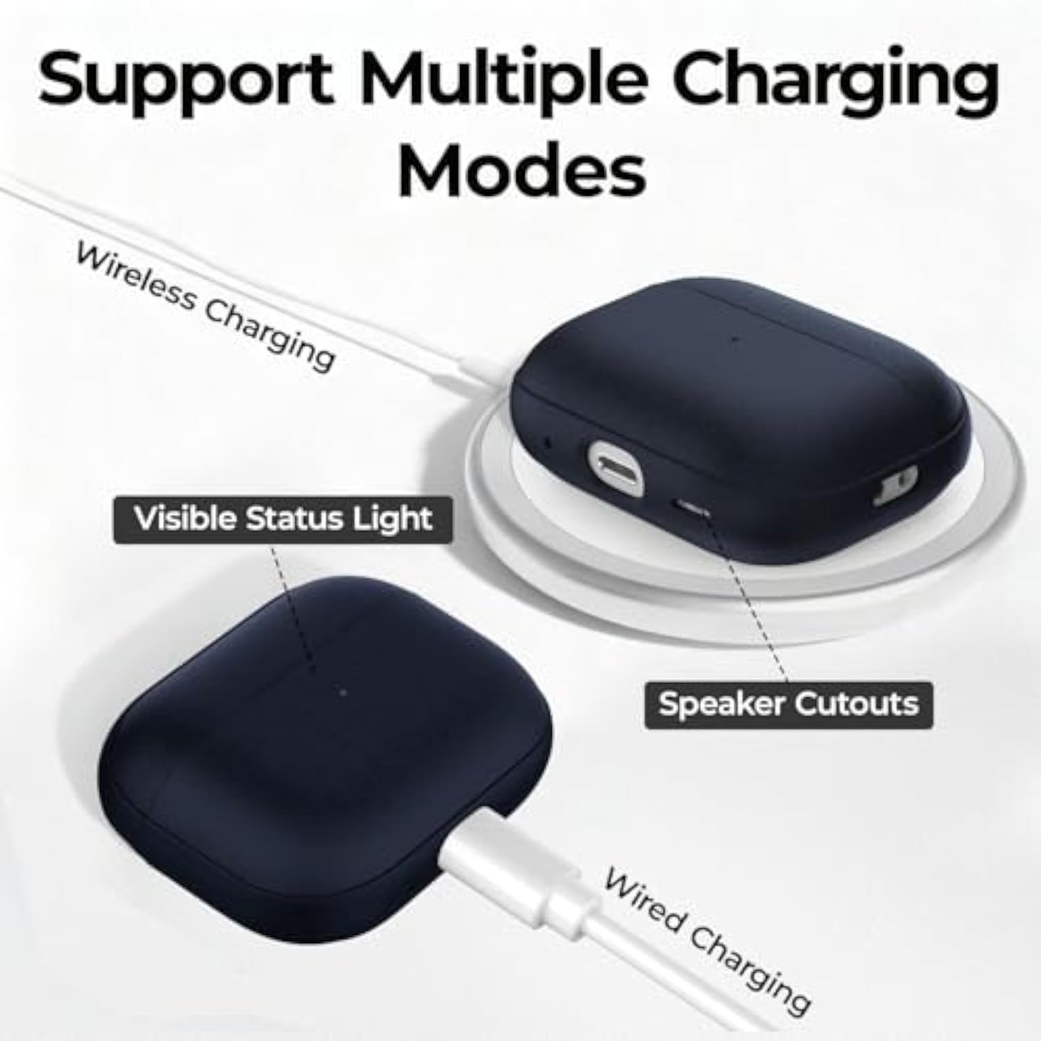 AirPods Pro 3 Case Cover, Leather Texture Compatible with AirPods Pro 3rd Generation, Full Drop Protection with Lanyard and Wireless Charging