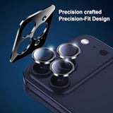 For Iphone 17 Pro 6.3 Inch Screen Protector,[2+1+2 Pack] Front Screen Protector+Camera Lens Protector+Back Screen Protector,9H,Tempered Glass,Anti-Scratch,Ultra Hd,Full Coverage