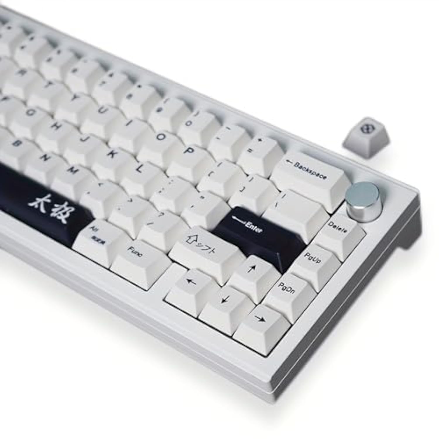 Black White Keycaps 133 Keys Cherry Profile Keycap Dye-Sub Suitable For 60/64/