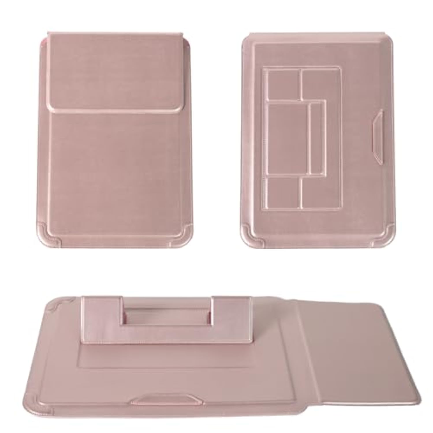 Laptop Sleeve Case With Stand And Mouse Pad 13-14 Inch Laptop Case Chromebook Sleeve Leather Protective Cover For Macbook Pro/Air Dell Hp Lenovo Thinkpad Samsung Asus Acer Lg Laptops