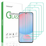 (4 Pack) Compatible For Samsung Galaxy S24 Fe 5G / Galaxy S24 Fe [Fe Model Only] Screen Protector Tempered Glass,Touch Sensitive, 9H Hardness