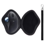 Ltgem Case Compatible With Logitech Ergo M575S / M575 / M570 Wireless Trackball Ergonomic Mouse, Office Travel Carrying Storage Bag - Black(Case Only)