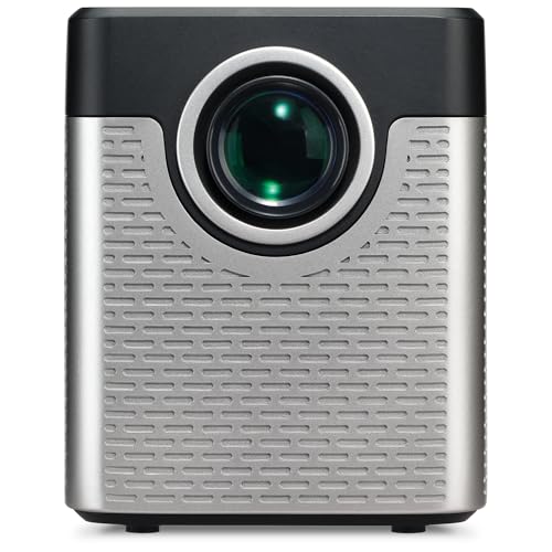 720P Vertical Projector With Bluetooth Transmitter, Silver/Black, Pj504S
