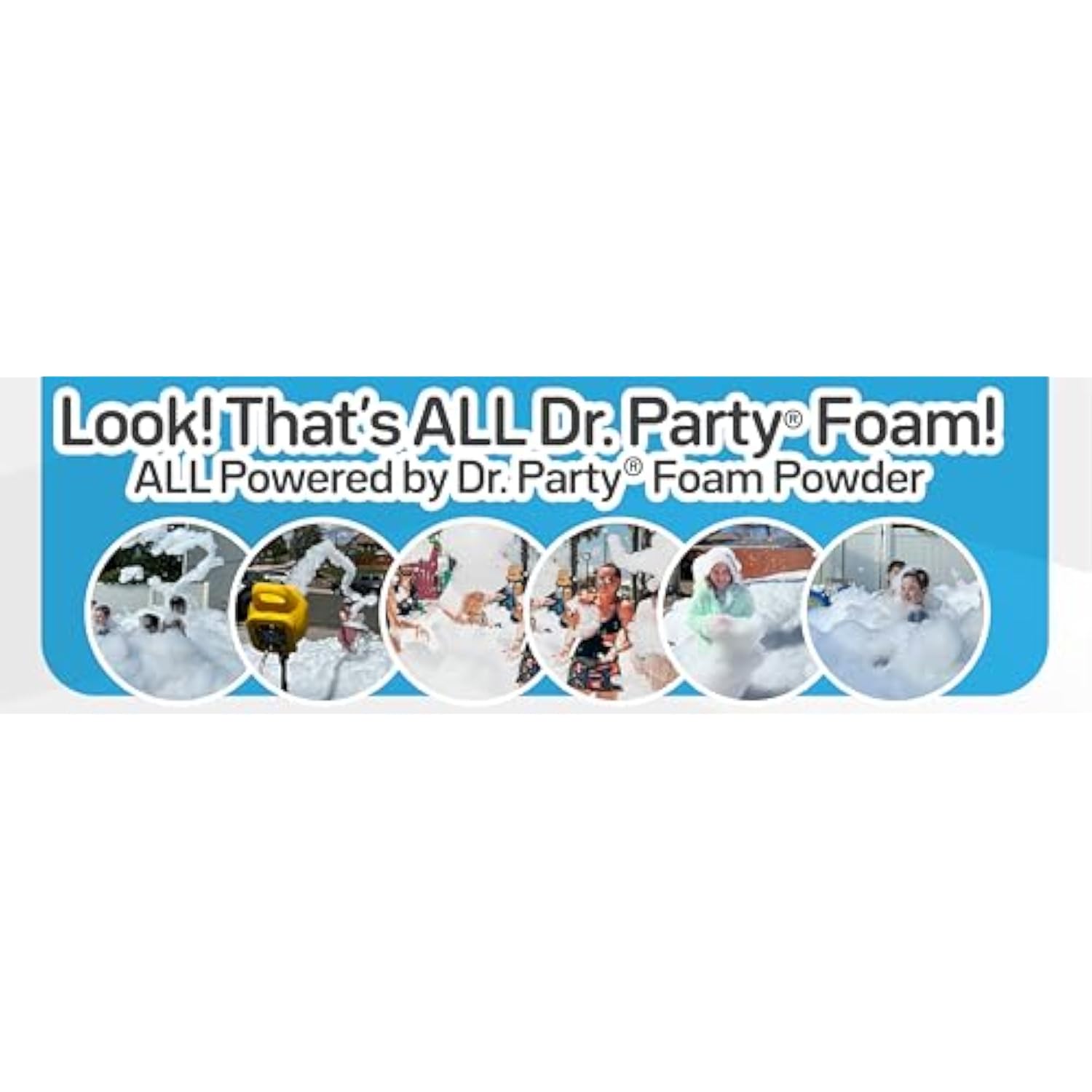 Foam Powder Pack Of 4, Makes Up To 480 Gallons Of Party Fun For Bubble Cannons, It'S A Hit With The Foamo And Other Small Party Foam Makers