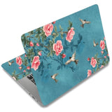Flower And Bird Laptop Skin Birds And Branches Laptop Sticker Pvc Computer Stickers Dustproof Waterproof Art Decal Protector 12" 13" 13.3" 14" 15" 15.4" 15.6" Notebook Art Decal